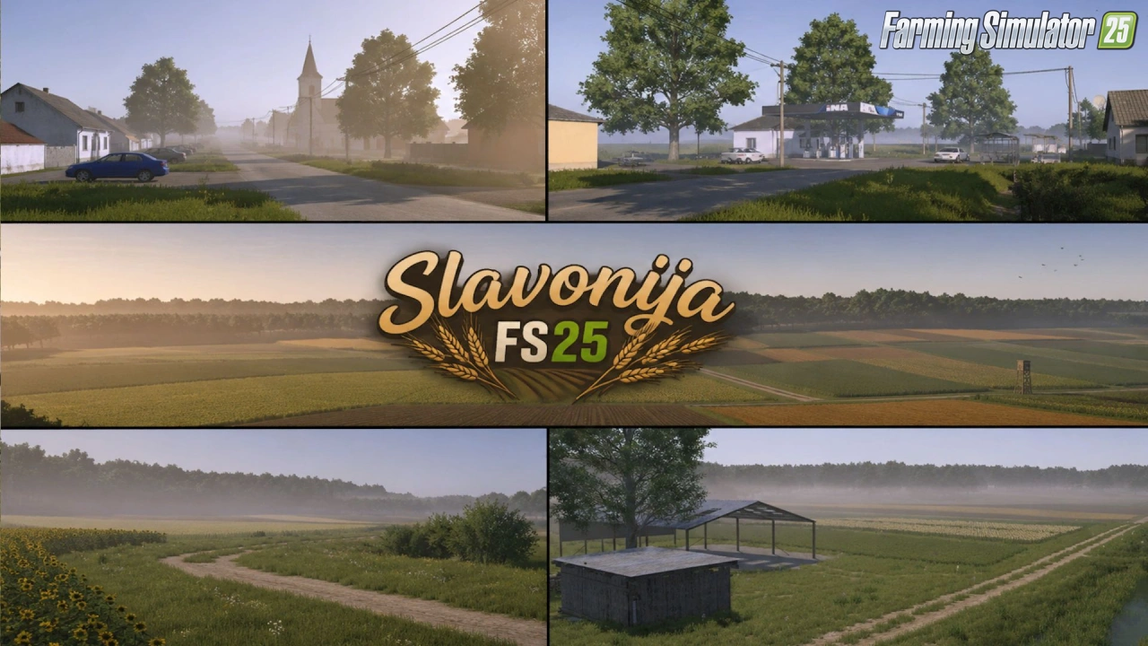 Slavonija Map v1.0 for FS25