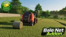 Bale Net Addon for FS25