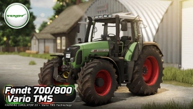 Fendt 700/800 Vario TMS Tractor for FS25