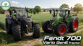 Fendt 700 Vario Gen6 Tractor for FS25