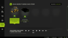 John Deere 335P Compact Loader for FS25
