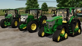 John Deere 7R Pack Tractor for FS25
