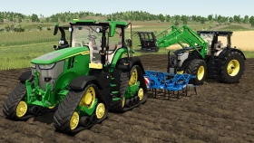 John Deere 7R Pack Tractor for FS25