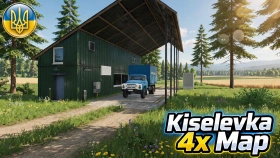 Kiselevka 4x Map for FS25