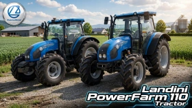 Landini PowerFarm 110 Tractor for FS25