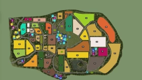 Les Grandes Chaumes Map for FS25