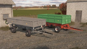 Lizard D-46 and Lizard D-47 Trailers for FS25