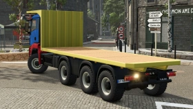 MAN TGS 18.500 Flatbed Autoload Truck for FS25