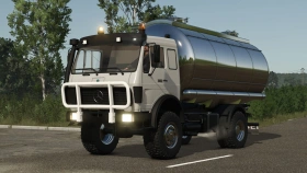 Mercedes-Benz Agrar Truck Tankers for FS25
