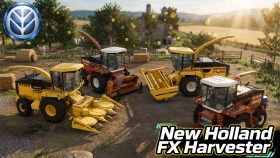 New Holland FX Harvester for FS25
