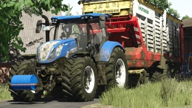 New Holland T6 Tractor By xGerExotic for FS25