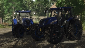 New Holland T6 Tractor By xGerExotic for FS25