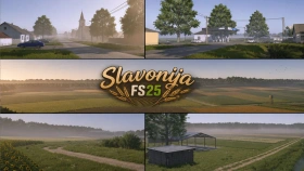Slavonija Map for FS25