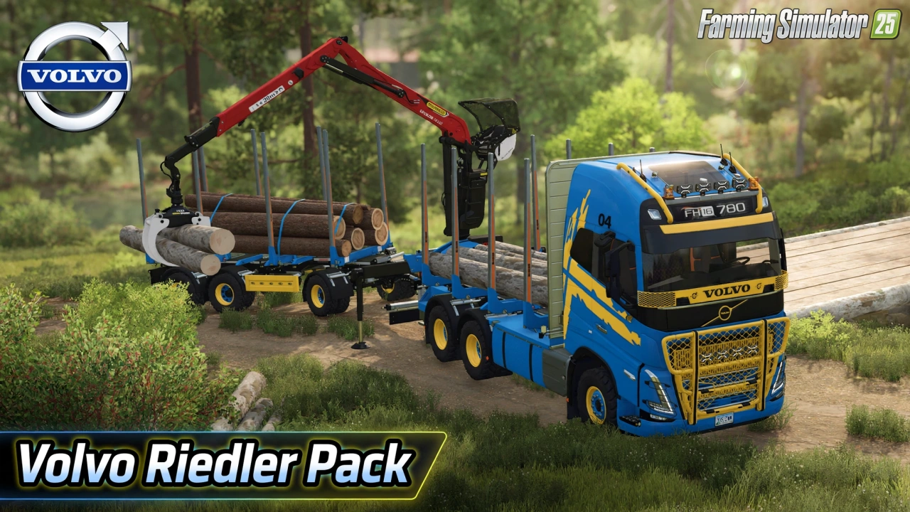 Volvo Riedler Pack Truck v2.0 for FS25