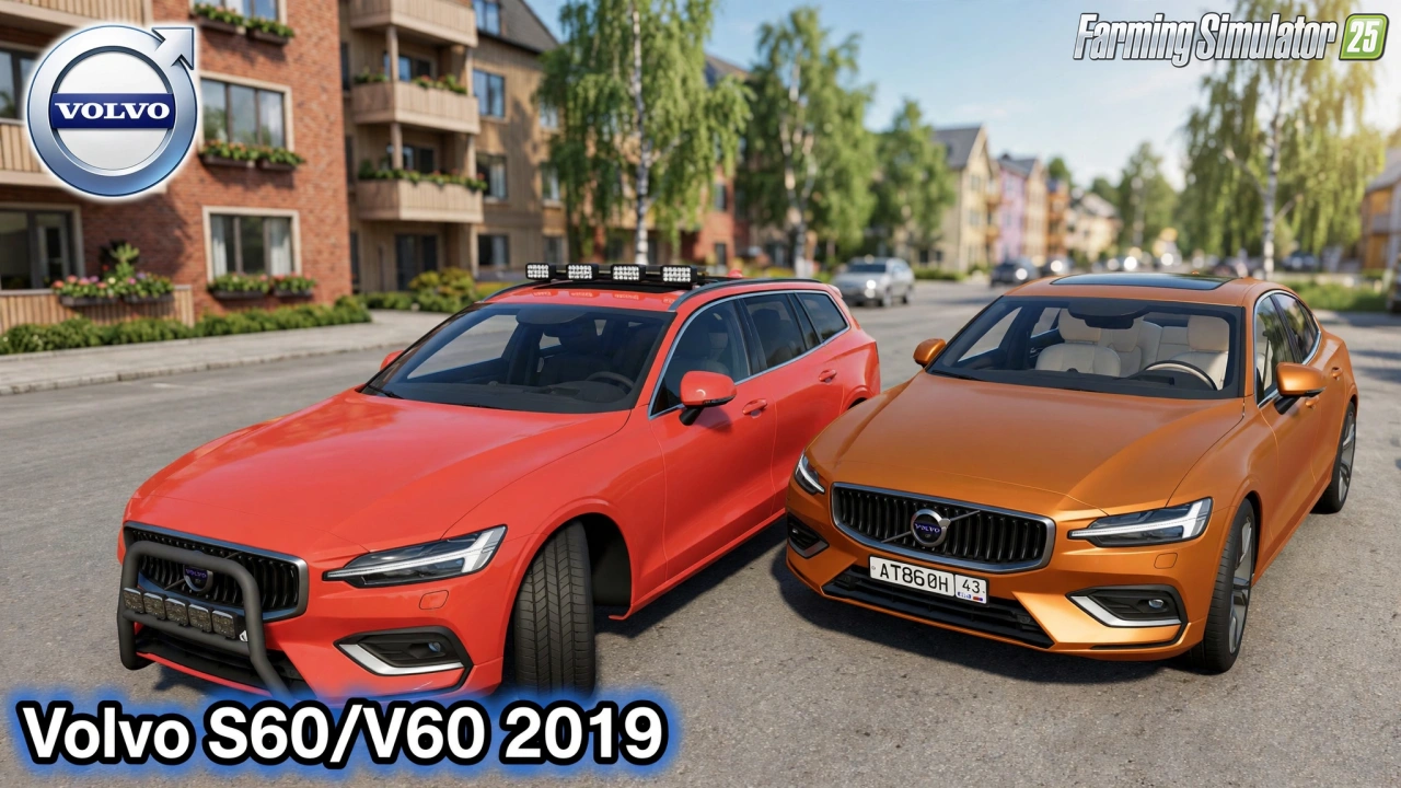 Volvo S60/V60 2019 v1.0.0.1 for FS25