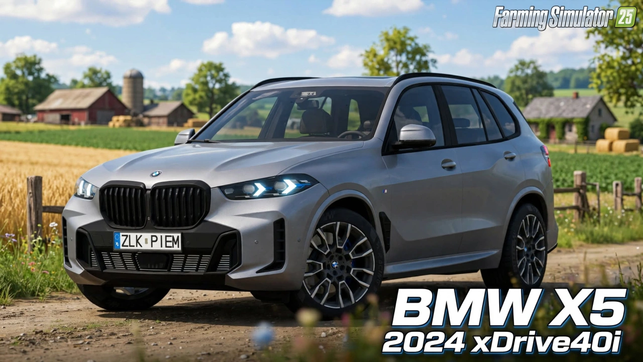 BMW X5 2024 xDrive40i v1.4 for FS25