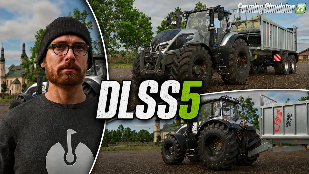 DLSS 5.0 (DLSS5) in FS25 - Gameplay Videos
