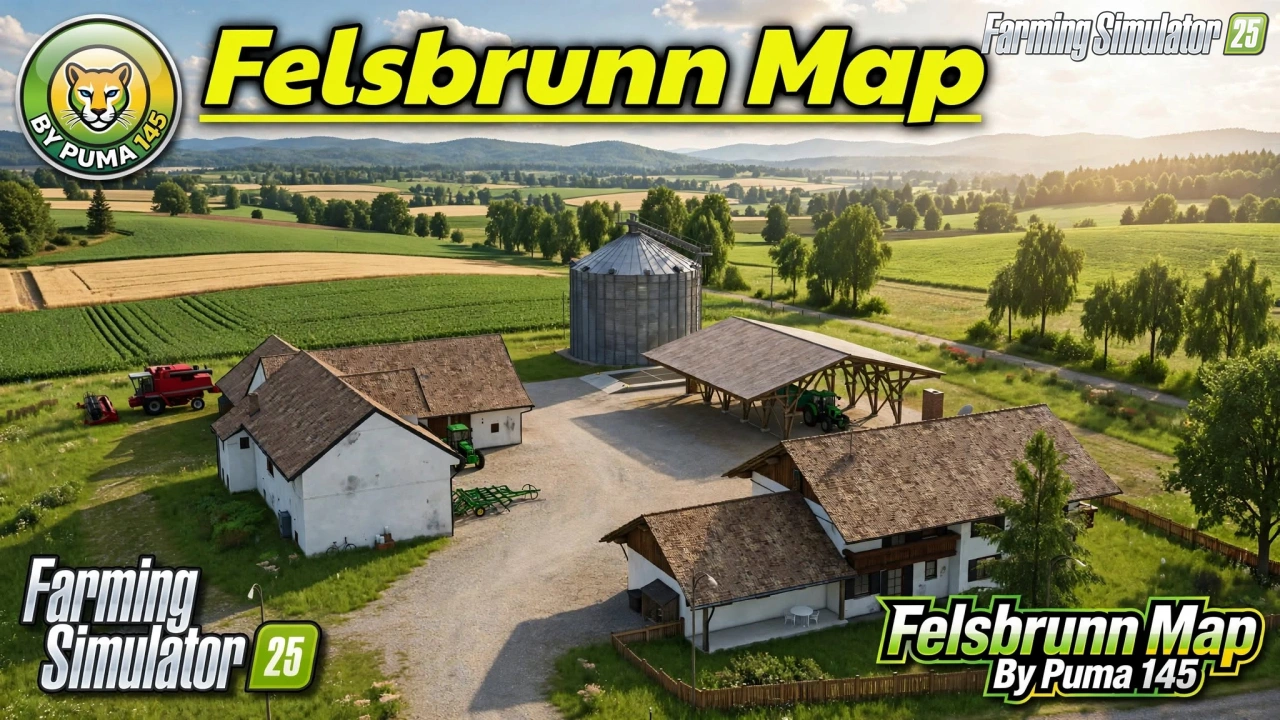 Felsbrunn Map v1.0.0.2 By Puma 145 for FS25