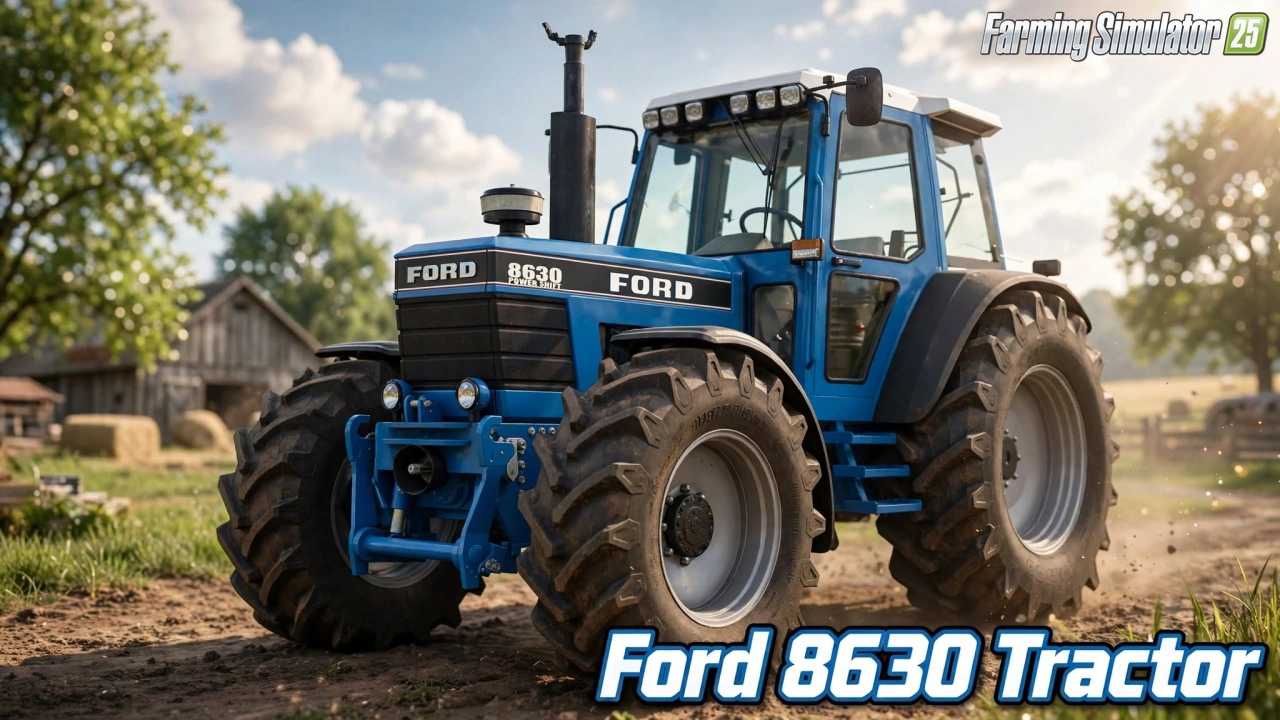 Ford 8630 Tractor v1.1.0.1 for FS25