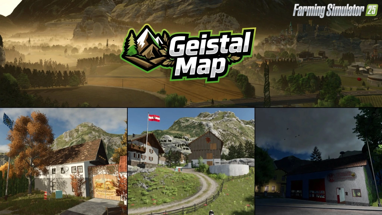 Geistal Map v1.5 for FS25
