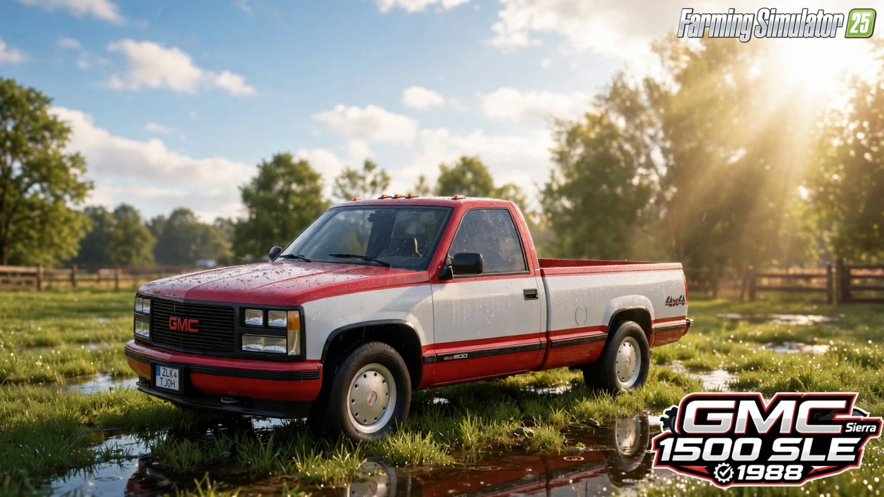 GMC Sierra 1500 SLE 1988 v1.2 for FS25