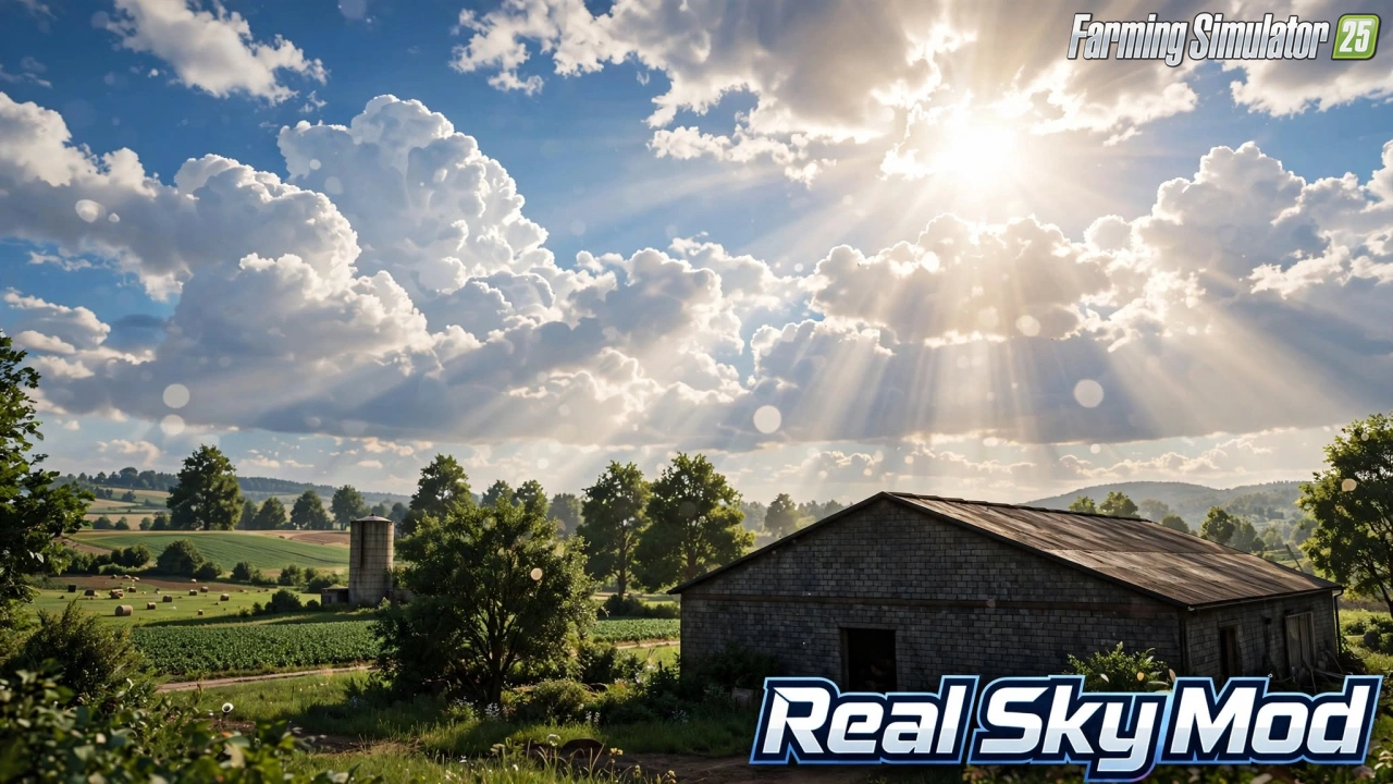 Real Sky Mod v1.1.0.1 for FS25