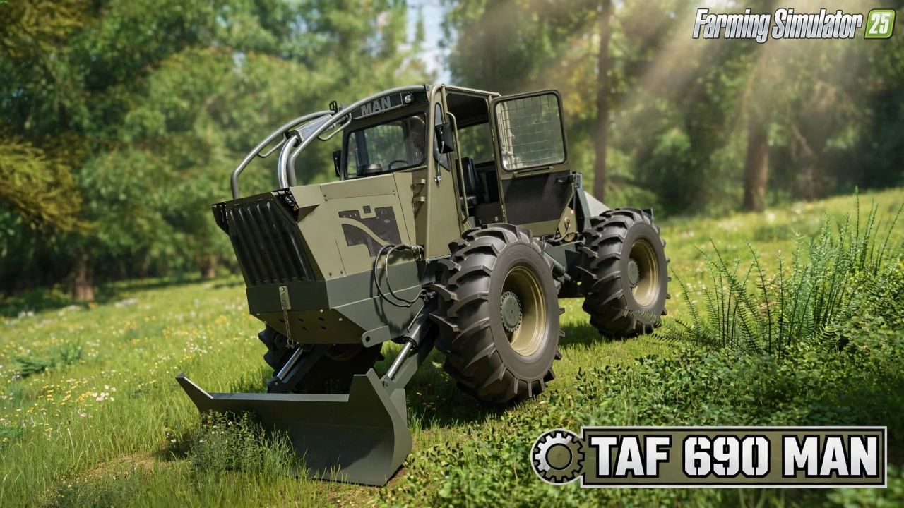 TAF 690 MAN Tractor v1.0 for FS25