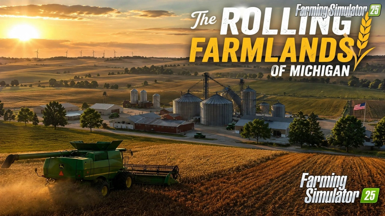 The Rolling Farmlands Of Michigan v1.0.1.3 for FS25