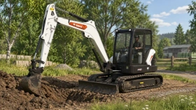 Bobcat E60 Compact Excavator for FS25