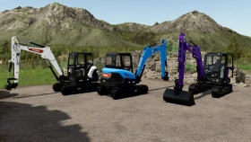Bobcat E60 Compact Excavator for FS25