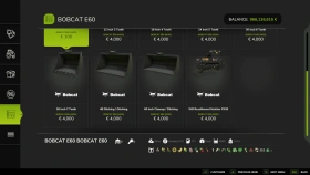 Bobcat E60 Compact Excavator for FS25