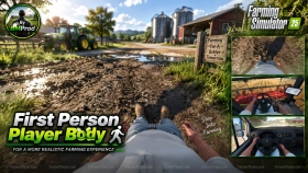 First Person Player Body for FS25