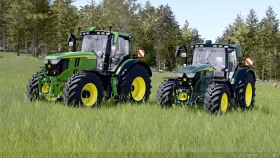 John Deere 6R Pack SLM Tractor for FS25
