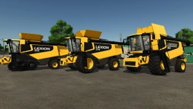 Lexion 560-590 US Combine for FS25