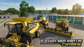 Lexion 560-590 US Combine for FS25