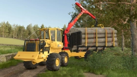 Lizard FDX 80 Forestry Forwarder for FS25