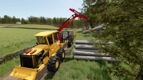 Lizard FDX 80 Forestry Forwarder for FS25