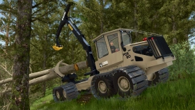 Lizard FDX 80 Forestry Forwarder for FS25