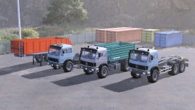 Mercedes Benz NG Pack Trucks for FS25