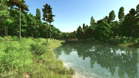 Porcupine Mountains Michigan Map for FS25