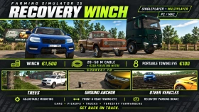 Recovery Winch for FS25