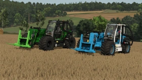 Sennebogen G340  Fendt Cargo T740 for FS25