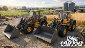 Volvo L90 Pack By Giants Software for FS25