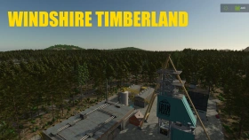 Windshire Timberland Map for FS25