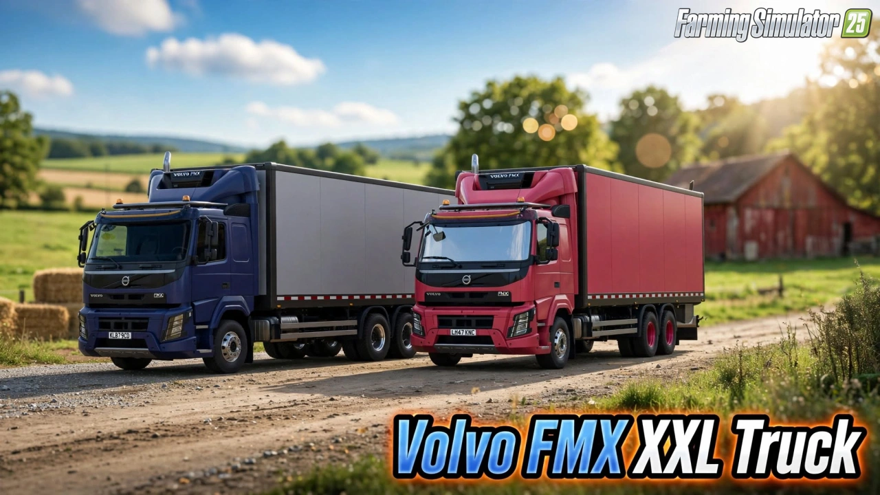 Volvo FMX XXL Truck v1.0 for FS25