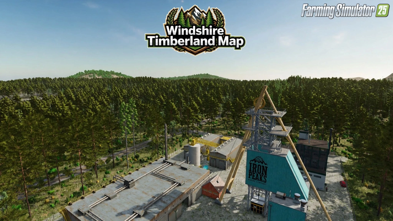 Windshire Timberland Map v1.0.0.1 for FS25