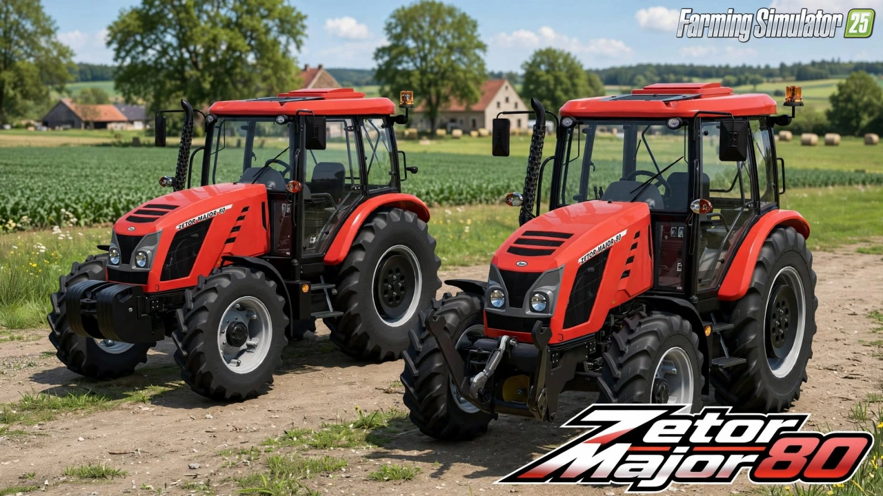 Zetor Major 80 Tractor v1.0 for FS25
