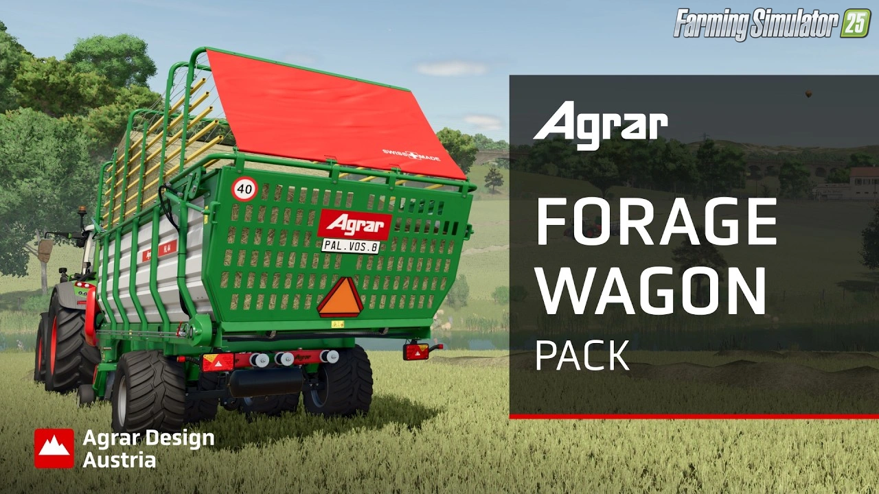 Agrar Forage Wagon Pack v1.0.0.2 for FS25