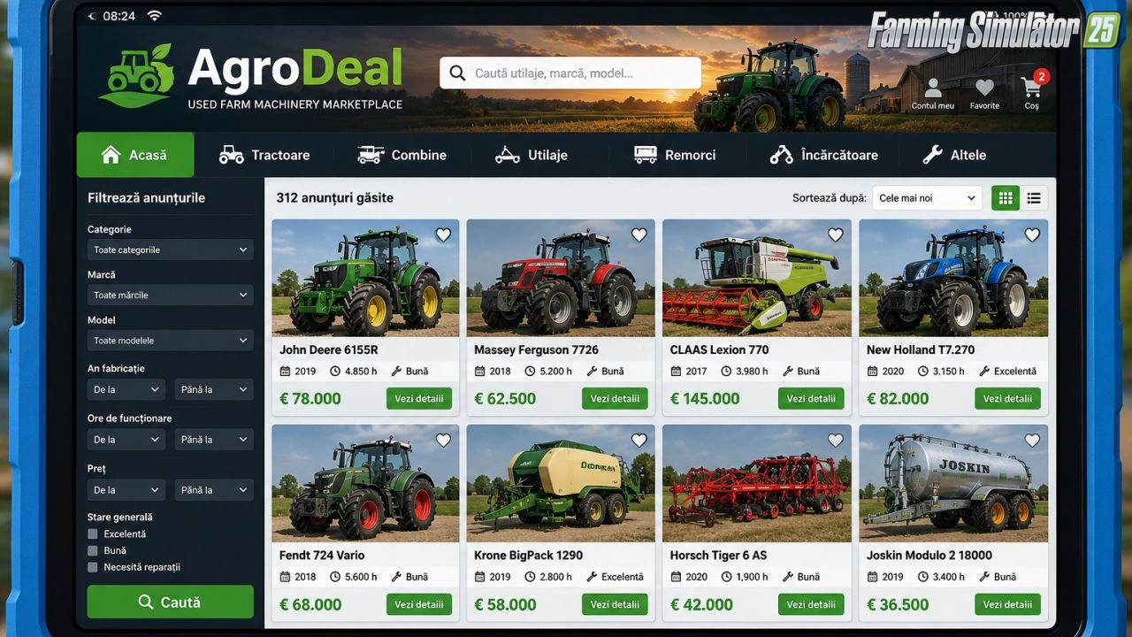 AgroDeal Mod v1.0 for FS25