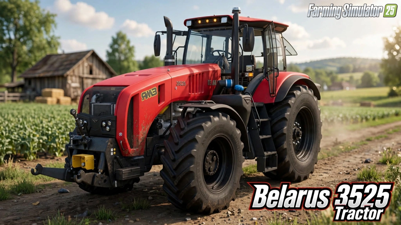 Belarus 3525 Tractor v1.3 for FS25